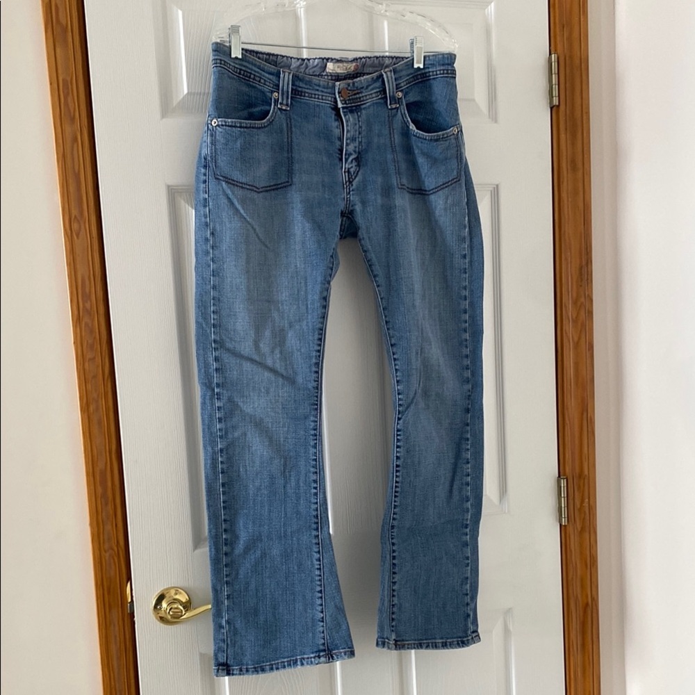Levi's Blue Flare & Wide Leg Jeans